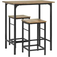 SoBuy barbord med 2 pallar OGT10-PF