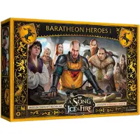Cmon Cool Mini or Not, A Song of Ice & Fire: Baratheon Heroes I Miniature Game, Ages 14+, 2+ Players, 45 to 60 Min Playing Time