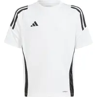 Adidas Tränings T-Shirt Tiro 24 - Vit/Svart Barn, storlek 140 cm