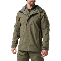 5.11 Tactical Force Rainshell Jacket (Färg: Ranger Green, Storlek: XL)