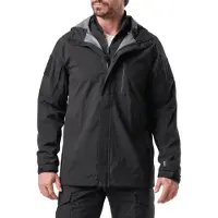 5.11 Tactical Force Rainshell Jacket (Färg: Svart, Storlek: XL)