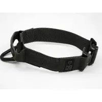 K9 Thorn Bravo Cobra Hundhalsband med Grepp (Färg: Svart, Storlek: Medium)