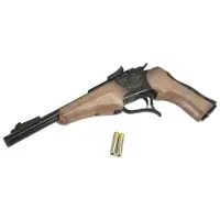 Annan Tillverkare Hwasan Mad Max Pistol Contender GBB 6mm - Svart