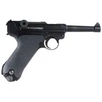 WE Airsoft WE P08 4" Luger GBB 6mm Full Metal