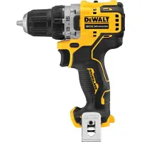 DeWalt DCD701N-XJ, Eldriven skruvdragare, Svart, Gul, 12 V, 230 mm, 165 mm, 75 mm - SOLO