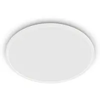 Philips Supertunn taklampa 15 W, Vit, Metall, Plast, IP54, Terass, Trädgård, II, Modern