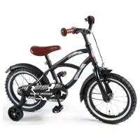 Yipeeh Volare - Children's Bicycle 14'' - Black Cruiser