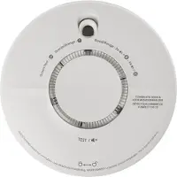 Fireangel SCB10-INT, Kombidetektor, Kabel & Trådlös, Vit, Hem, ABS, 85 dB