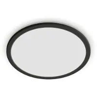 Philips Superslim CL550 - Vägg-/taklampa - LED - 15 W - 2700 K - rund - svart