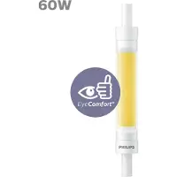 Philips - LED-glödlampa - R7s - 7.2 W (motsvarande 60 W) - klass E - vitt ljus - 3000 K