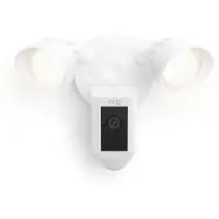 Ring Floodlight Cam Wired Plus White 8SF1P1-WEU0 WiFi IP Övervakningskamera 1920 x 1080 pixel