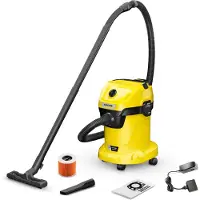 Kärcher WD 3-18 17 l Trummdammsugare Torr&våt 225 W Dammpåse
