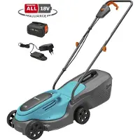 Gardena PowerMax 30/18V P4A Read Batteri Batteridriven gräsklippare inklusive laddningsstation 18 V Klippbredd 300 mm