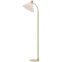 Markslöjd Golvlampa Mira, Mässing / guld, Vardagsrum / matsal, Metall, Golvlampa