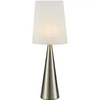 Markslöjd Bordslampa , Conus, Metallisk, Vardagsrum, Metall, Modern
