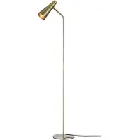 Markslöjd Golvlampa Peak, Mässing / guld, Vardagsrum / matsal, Metall, Modern, Golvlampa