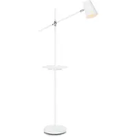 Markslöjd Golvlampa , Linear, Vit, Vardagsrum, Metall, Skandinavisk
