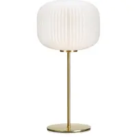 Markslöjd Bordslampa , Vit, Vardagsrum, Glas