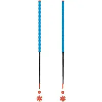 Les batons d'Alain - Skidstavar - Azur för Unisex - Storlek 125 cm - Blå