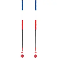 Les batons d'Alain - Skidstavar - France för Unisex - Storlek 115 cm - Blå