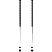 Les batons d'Alain - Skidstavar - Panthère för Unisex - Storlek 115 cm - Svart