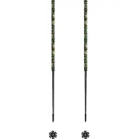 Les batons d'Alain - Skidstavar - Camo Vert för Unisex - Storlek 135 cm - Grön