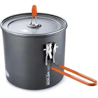 GSI Outdoors Halulite, Burk, Gjuten aluminium, 1,8 l, Grå, Orange, Gjuten aluminium