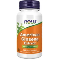 Now Amerikansk Ginseng 500 mg 100 kapslar