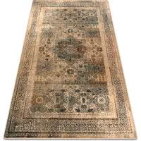 Rugsx Ullmatta OMEGA MAMLUK Rosett vintage grädde 135x200 cm