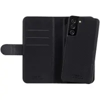 Holdit Samsung Galaxy S21 - 2in1 Magnet Fodral / Skal - Svart