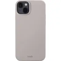Holdit Silicone Case iPhone 14 Plus Taupe