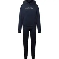 Tommy Hilfiger Träningsoverall marinblå / röd / vit