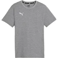 Puma T-Shirt teamGOAL Casuals - Grå/White Barn, storlek 128 cm