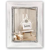 Zep SY1268 Växelram akryl Pappersformat: 20 x 15 cm (B x H) 15 cm x 20 cm Vit