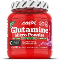 Amix Glutamin Mikropulver Aminosyror Vilda Bär 360g