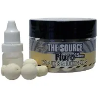 Dynamite Baits The Source White Fluro Dumbells 10 Mm Pop-up Beten