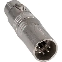 Neutrik NA3F5M XLR-adapter XLR-honkontakt - XLR-hankontakt 1 st