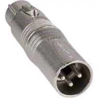 Neutrik NA3M5F XLR-adapter XLR-hankontakt - XLR-honkontakt 1 st