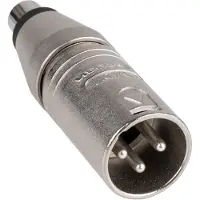 Neutrik NA2MPMF XLR-adapter XLR-hankontakt - RCA-hona 1 st