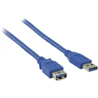 DeLOCK - USB-förlängningskabel - USB (hane) till USB (hona) - USB 3.0 - 1 m
