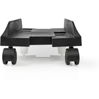 Nedis bordsställ | Fullständigt justerbar / Justerbar Bredd | 14.5 - 24.2 cm | 20 kg | Metall / Plast | Svart