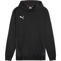 Puma Sport sweatshirt 'TeamGoal' mörklila / svart / vit