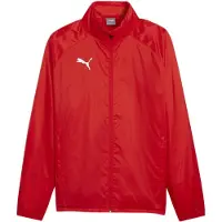Puma Sportjacka 'TeamGoal' röd / vit