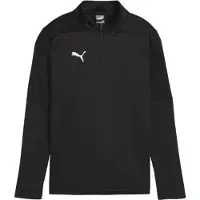 Puma Träningsjacka teamFINAL 1/4 Blixtlås - Svart Barn, storlek YXS/116 cm