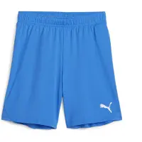 Puma Fotbollsshorts Teamgoal - Electric Blue Lemonade/White Barn, storlek YXL/164 cm