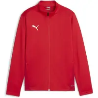Puma Träningsjacka teamGOAL - Röd/Vit Barn, storlek 128 cm