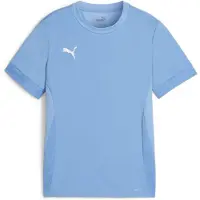 Puma Tränings T-Shirt teamGOAL - Blå/White Barn, storlek 152 cm
