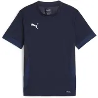 Puma Tränings T-Shirt teamGOAL - Navy/Vit Barn, storlek 128 cm