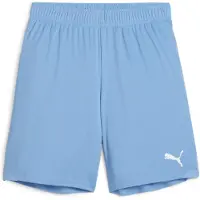 Puma Sportsshorts - LagMÅL - Team Light Blue m. Vit - - 12 år (152) - Shorts