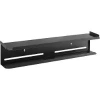 My Wall Hylla för vägg/baksida av skärm för routrar fjärrkontroller spel tillbehör förlängningssladdar och andra små apparater